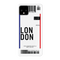 London Ticket Printed Slim Cases and Cover for Pixel 4 XL