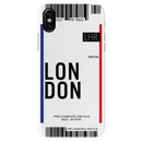 London Ticket Printed Slim Cases and Cover for iPhone X