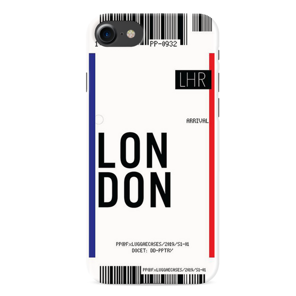 London Ticket Printed Slim Cases and Cover for iPhone 8