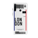 London Ticket Printed Slim Cases and Cover for Redmi Note 8