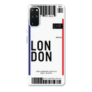 London Ticket Printed Slim Cases and Cover for Galaxy S20