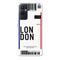 London Ticket Printed Slim Cases and Cover for OnePlus 9 Pro