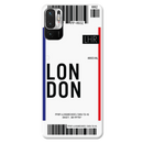 London Ticket Printed Slim Cases and Cover for Redmi Note 10T