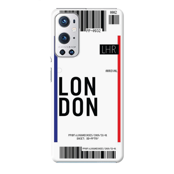 London Ticket Printed Slim Cases and Cover for OnePlus 9R