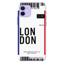 London Ticket Printed Slim Cases and Cover for iPhone 12 Mini
