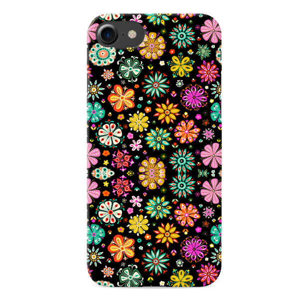 Night Florals Printed Slim Cases and Cover for iPhone 8