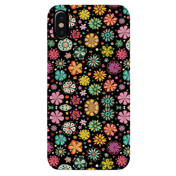 Night Florals Printed Slim Cases and Cover for iPhone X