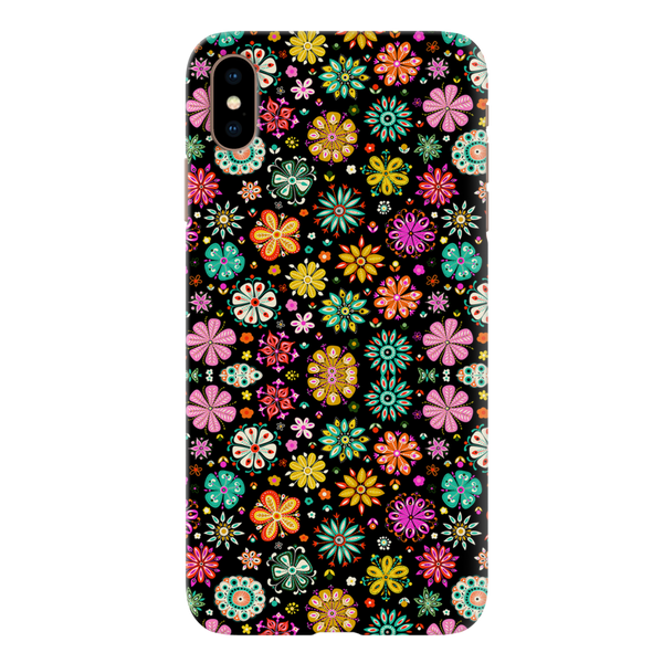 Night Florals Printed Slim Cases and Cover for iPhone XS Max