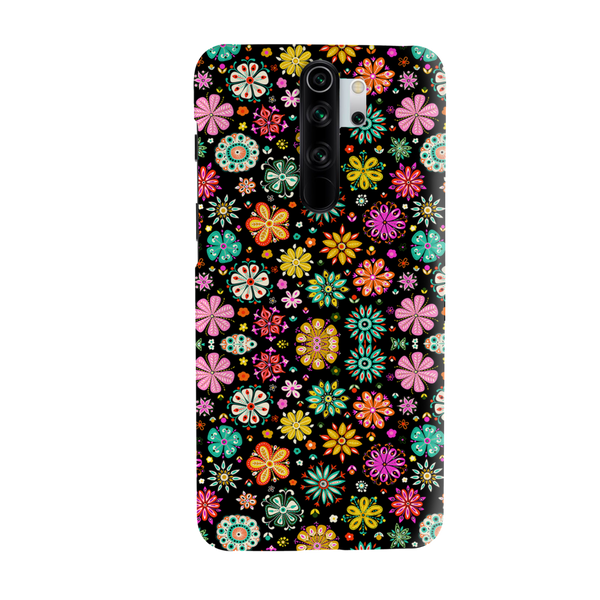 Night Florals Printed Slim Cases and Cover for Redmi Note 8 Pro