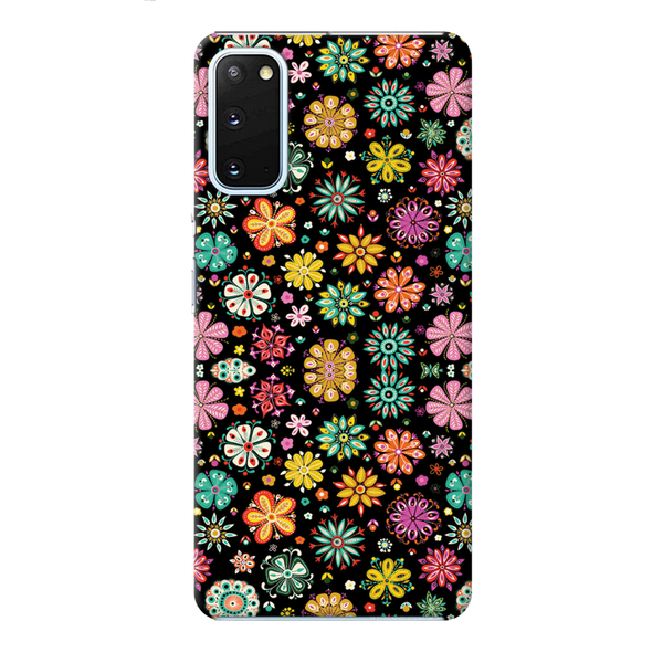 Night Florals Printed Slim Cases and Cover for Galaxy S20 Plus