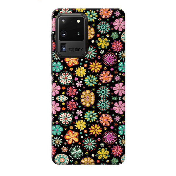 Night Florals Printed Slim Cases and Cover for Galaxy S20 Ultra