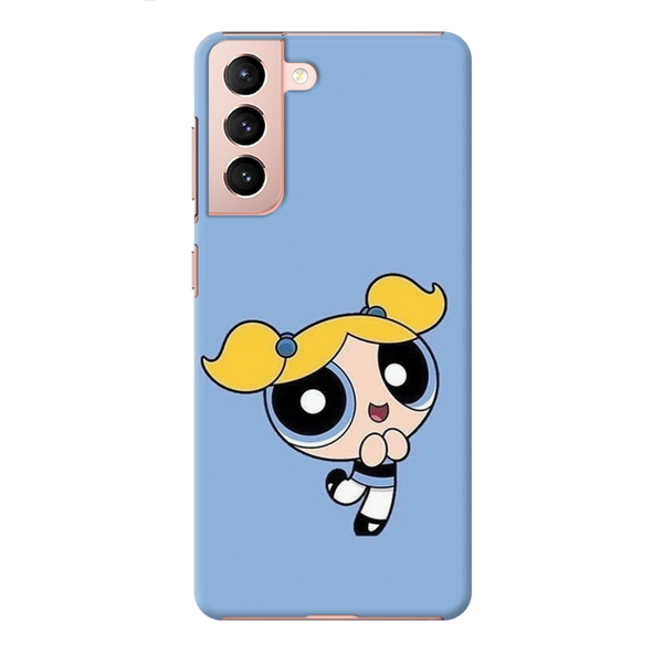 Powerpuff girl Printed Slim Cases and Cover for Galaxy S21 Plus