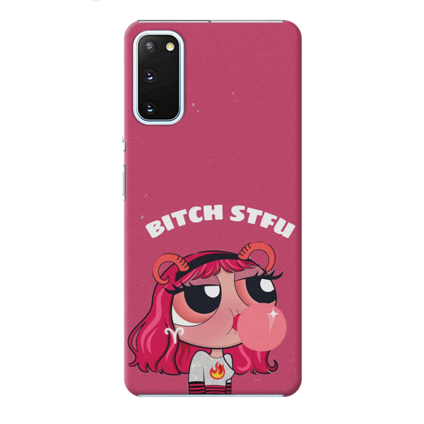 Bitch STFU Printed Slim Cases and Cover for Galaxy S20 Plus
