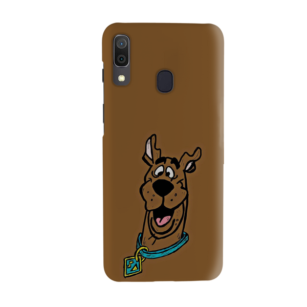 Pluto Smile Printed Slim Cases and Cover for Galaxy A20
