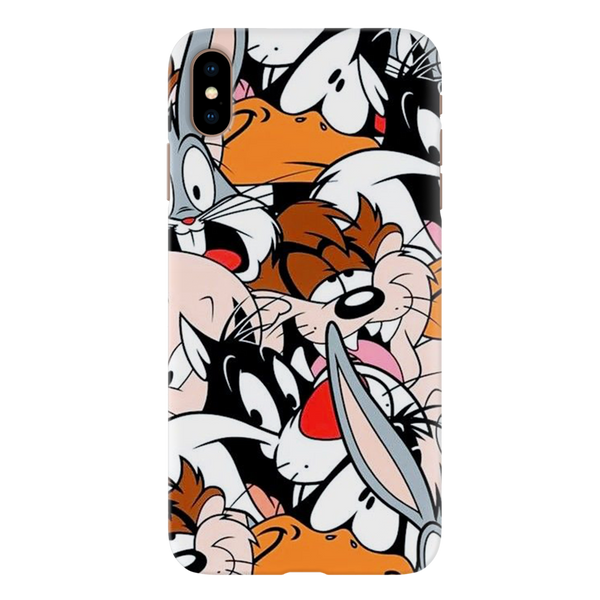 Looney Toons pattern Printed Slim Cases and Cover for iPhone XS Max
