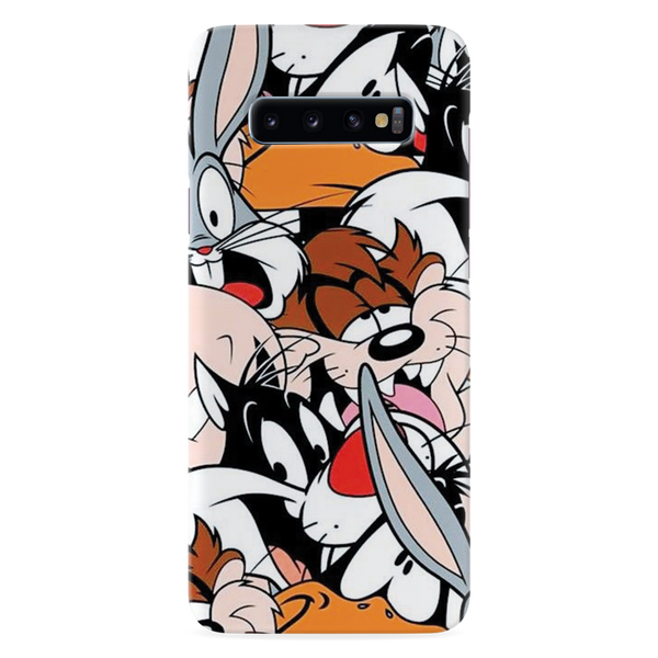 Looney Toons pattern Printed Slim Cases and Cover for Galaxy S10