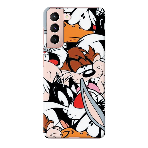 Looney Toons pattern Printed Slim Cases and Cover for Galaxy S21 Plus