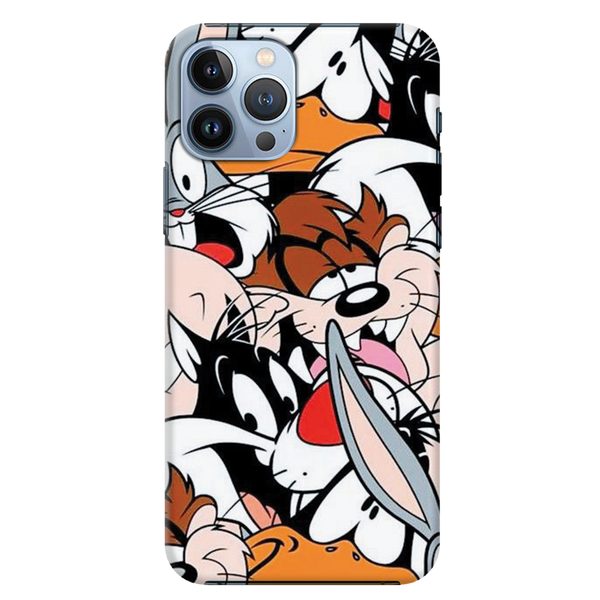 Looney Toons pattern Printed Slim Cases and Cover for iPhone 13 Pro