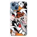 Looney Toons pattern Printed Slim Cases and Cover for iPhone 13