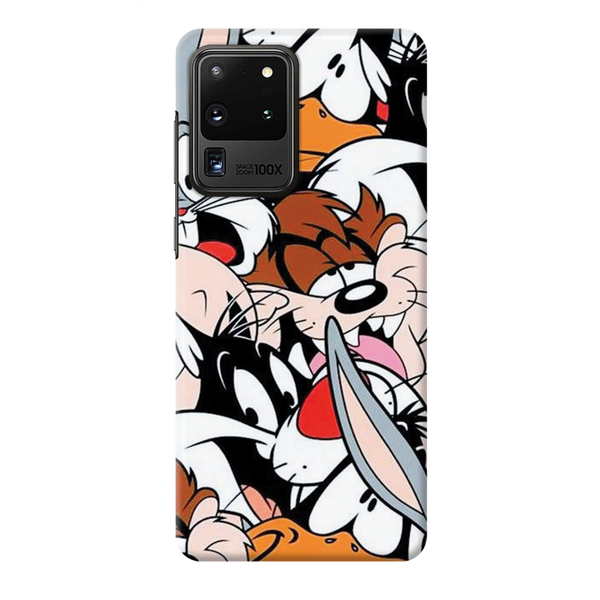 Looney Toons pattern Printed Slim Cases and Cover for Galaxy S20 Ultra