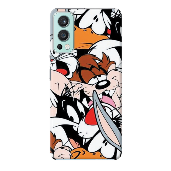 Looney Toons pattern Printed Slim Cases and Cover for OnePlus Nord 2