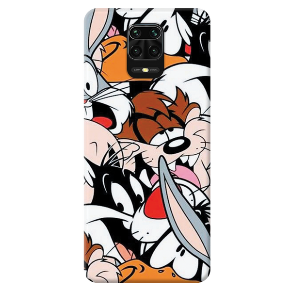 Looney Toons pattern Printed Slim Cases and Cover for Redmi Note 9 Pro Max