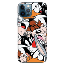 Looney Toons pattern Printed Slim Cases and Cover for iPhone 12 Pro Max