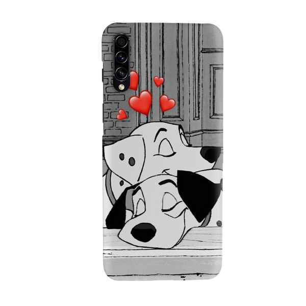 Dogs Love Printed Slim Cases and Cover for Galaxy A70