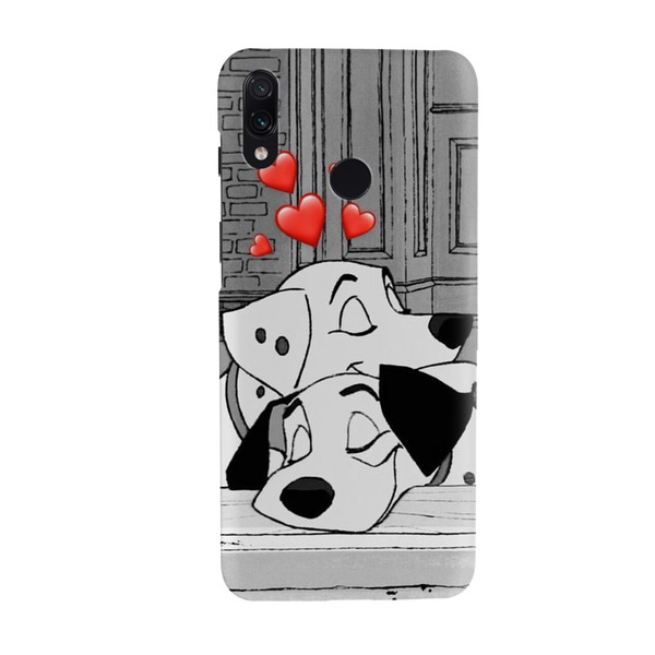 Dogs Love Printed Slim Cases and Cover for Redmi Note 7 Pro