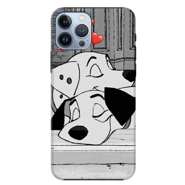 Dogs Love Printed Slim Cases and Cover for iPhone 13 Pro
