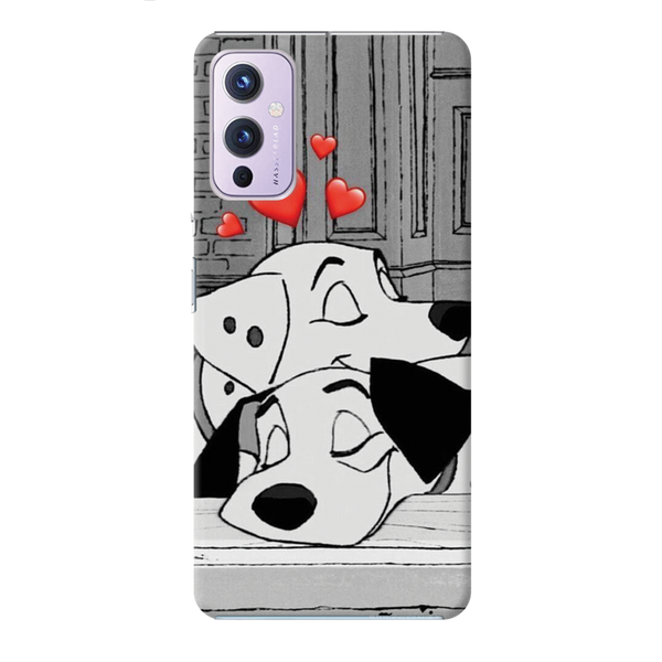 Dogs Love Printed Slim Cases and Cover for OnePlus 9