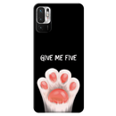 Give me five Printed Slim Cases and Cover for Redmi Note 10T