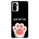Give me five Printed Slim Cases and Cover for Redmi Note 10