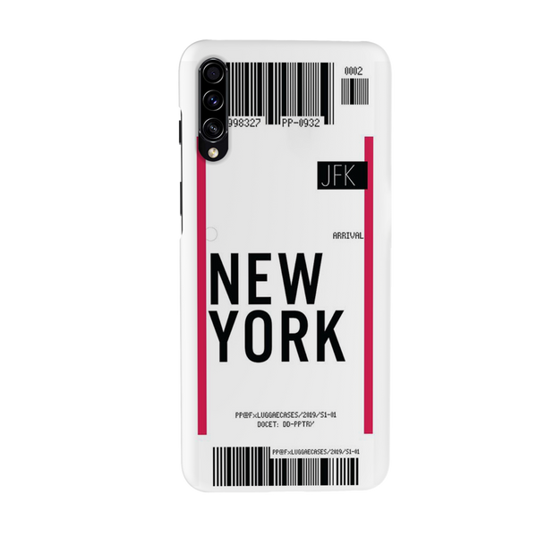 New York ticket Printed Slim Cases and Cover for Galaxy A30S