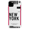 New York ticket Printed Slim Cases and Cover for iPhone 11 Pro