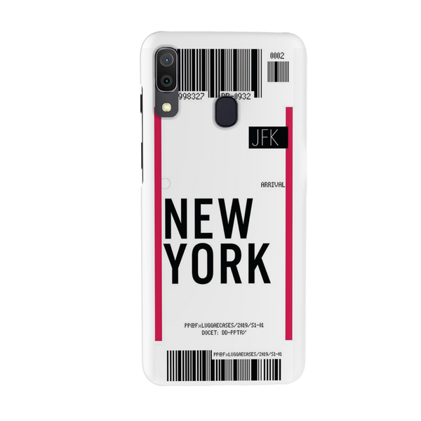 New York ticket Printed Slim Cases and Cover for Galaxy A30