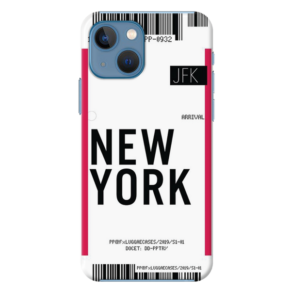 New York ticket Printed Slim Cases and Cover for iPhone 13