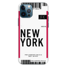 New York ticket Printed Slim Cases and Cover for iPhone 12 Pro Max