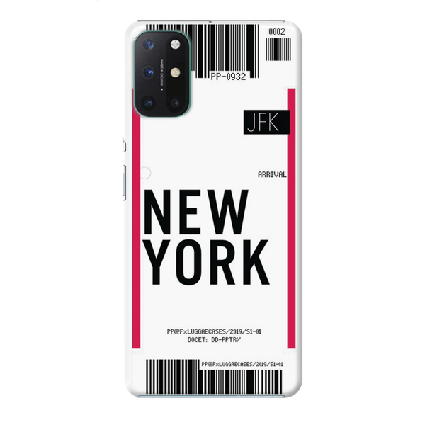 New York ticket Printed Slim Cases and Cover for OnePlus 8T