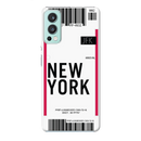 New York ticket Printed Slim Cases and Cover for OnePlus Nord 2