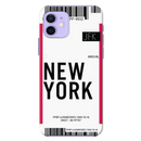 New York ticket Printed Slim Cases and Cover for iPhone 12 Mini