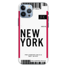 New York ticket Printed Slim Cases and Cover for iPhone 13 Pro Max