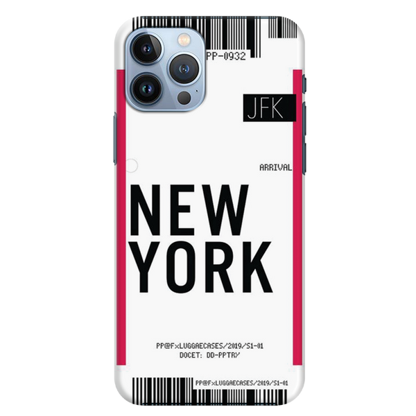 New York ticket Printed Slim Cases and Cover for iPhone 13 Pro Max
