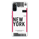 New York ticket Printed Slim Cases and Cover for Galaxy S20