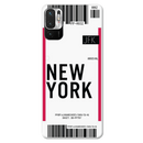 New York ticket Printed Slim Cases and Cover for Redmi Note 10T