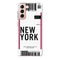 New York ticket Printed Slim Cases and Cover for Galaxy S21 Plus