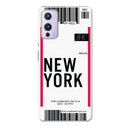 New York ticket Printed Slim Cases and Cover for OnePlus 9