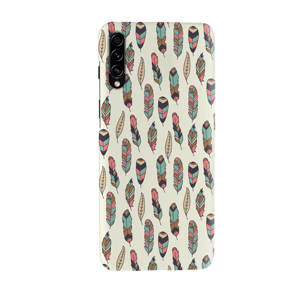 Feather pattern Printed Slim Cases and Cover for Galaxy A50