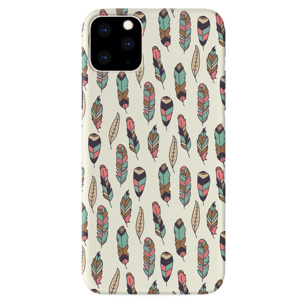 Feather pattern Printed Slim Cases and Cover for iPhone 11 Pro