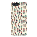 Feather pattern Printed Slim Cases and Cover for iPhone 8 Plus